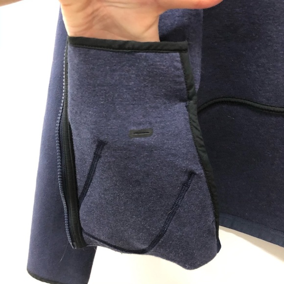 Lululemon City Bound Hoodie Blue Scuba Jacket - Picture 11 of 11